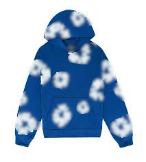 Blue deni tear